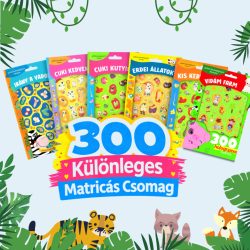 300 Különleges Matricás Csomag 