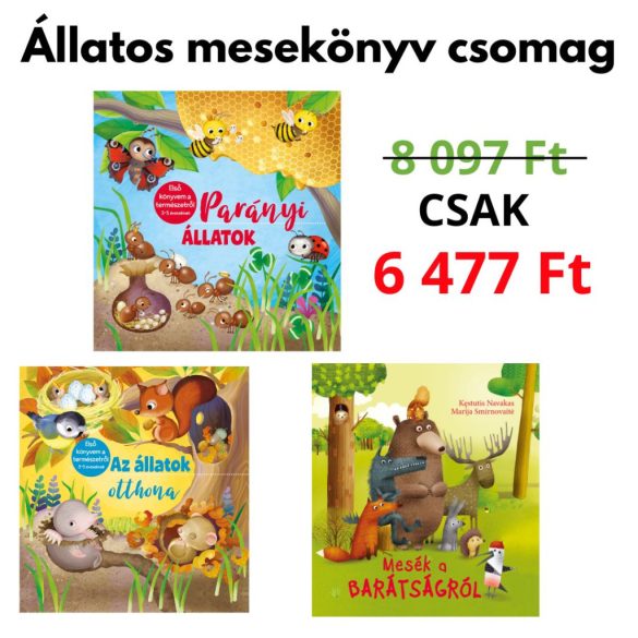 Állatos mesekönyv csomag