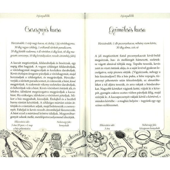 Horváth Ilona konyhája - Szárnyasételek: kacsa, liba, pulyka