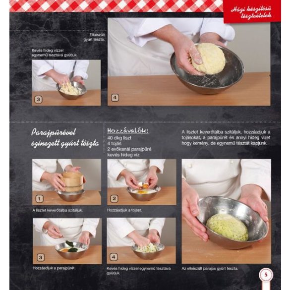 Házi készítésű tésztaételek