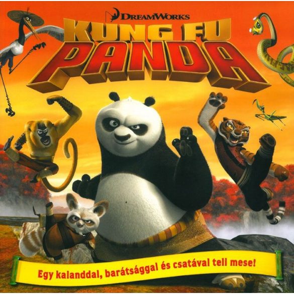 Kung Fu Panda mesekönyv (szállítási sérült)