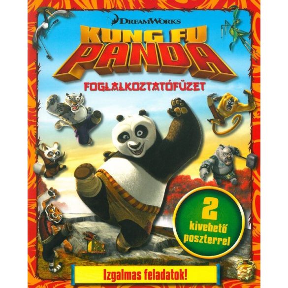 Kung Fu Panda foglalkoztatófüzet (szállítási sérült)