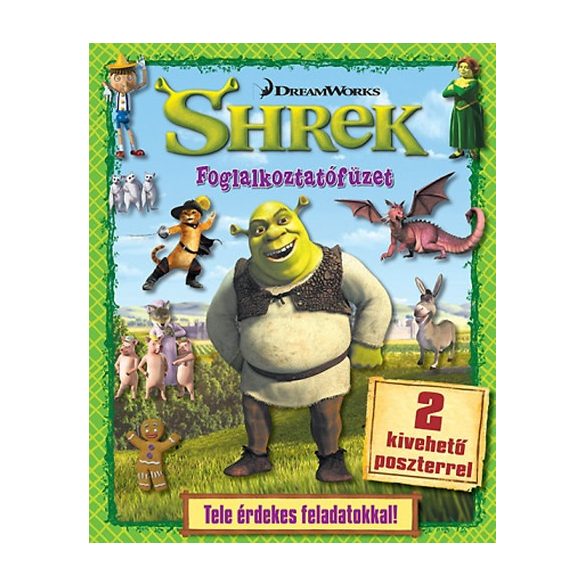 Shrek Foglalkoztatófüzet 2 poszterrel