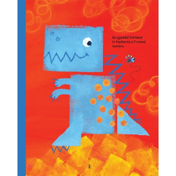 Dínós móka - Első kreatív könyvem