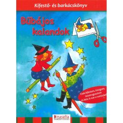 Bűbájos kalandok - kifestő - és barkácskönyv