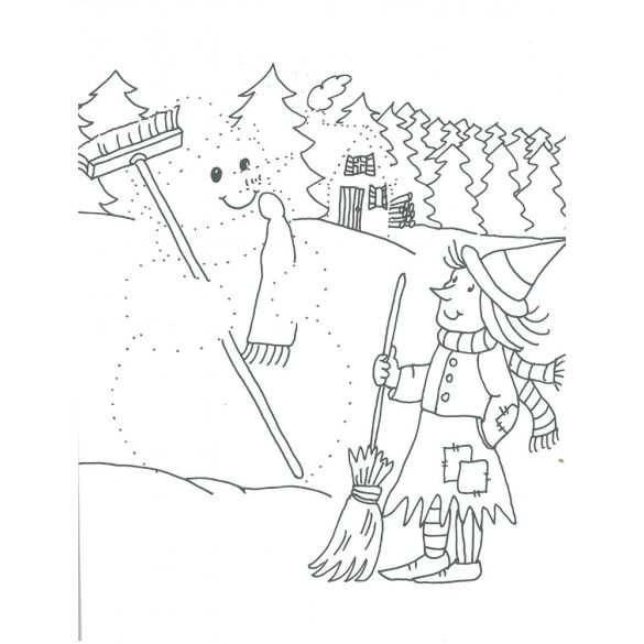 Bűbájos kalandok - kifestő - és barkácskönyv