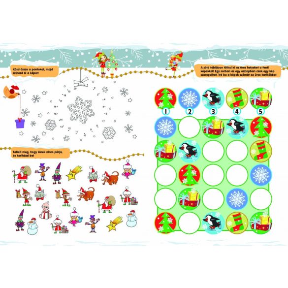 Télapóka játékai - karácsonyi foglalkoztató gyerekeknek