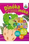 Dinóka móka - Játékos foglalkoztató gyerekeknek ,  Több mint 100 db matrica plusz társasjáték   5+