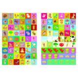 Játékos farm - Játékos foglalkoztató gyerekeknek   ,   több mint 100 db matrica   +   társasjáték