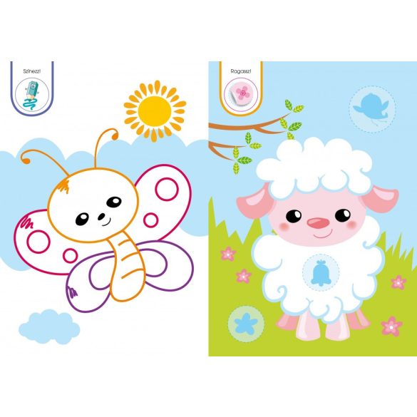 Tavaszi Matricás Füzetem 3+ 