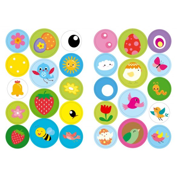 Tavaszi Matricás Füzetem 3+ 