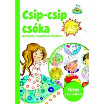 Csip-csip csóka - matricás mondókás füzetem