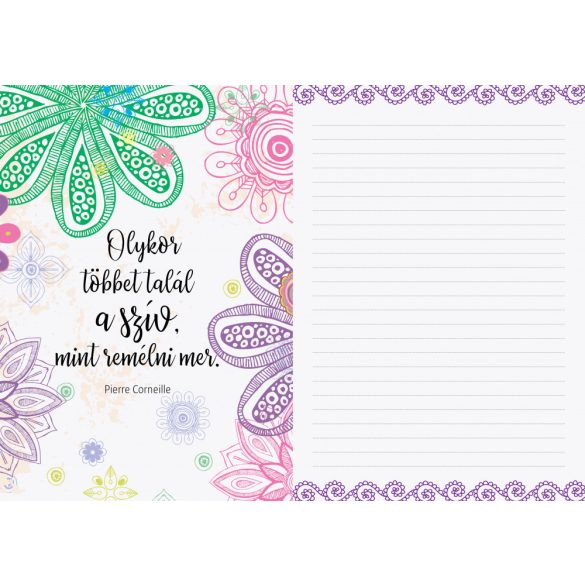 Lelki harmónia - Inspirációs könyv jegyzeteléshez
