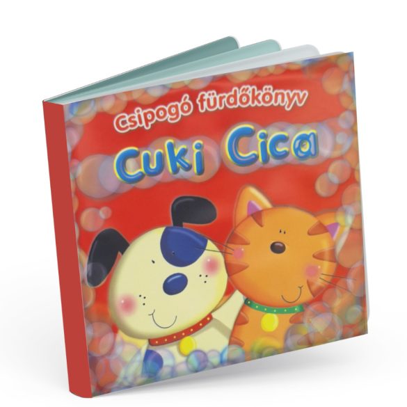 Cuki cica - fürdőskönyv (csipogó nélkül)