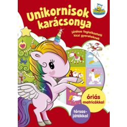   Unikornisok karácsonya - Játékos foglalkoztató gyerekeknek