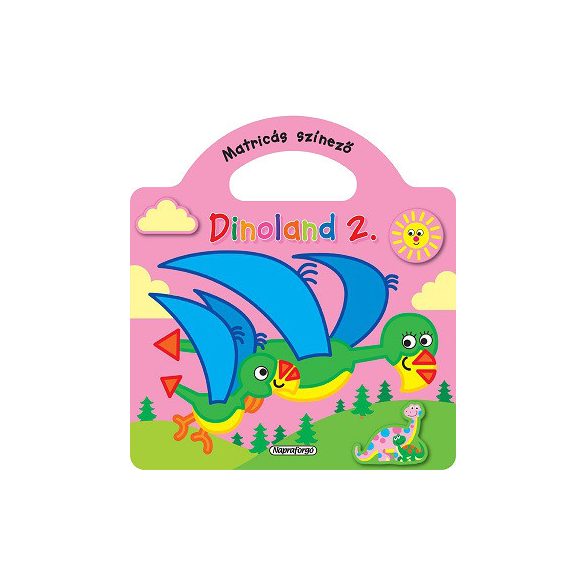 Dinoland 2. - Matricás színező 