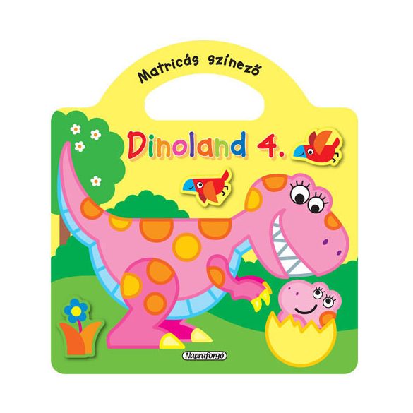 Dinoland 4.- Matricás színező