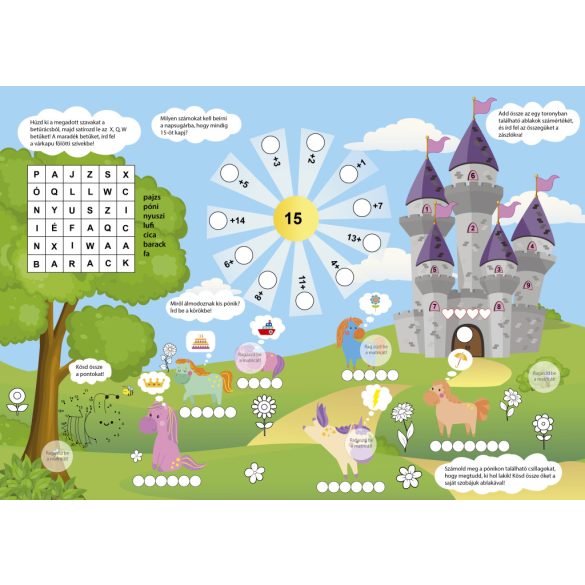 Pöttöm pónik - kalandos gyerekrejtvények