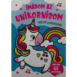 Imádom az unikornisom - kifestő gyerekeknek