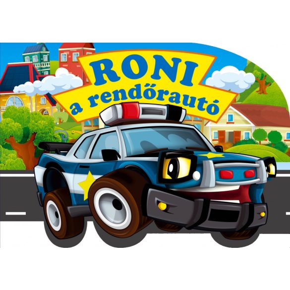 Roni a rendőrautó