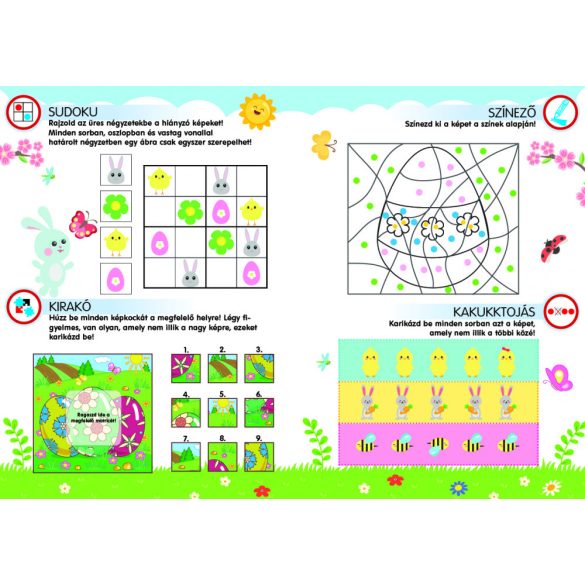 Húsvéti móka - játékos foglalkoztató gyerekeknek