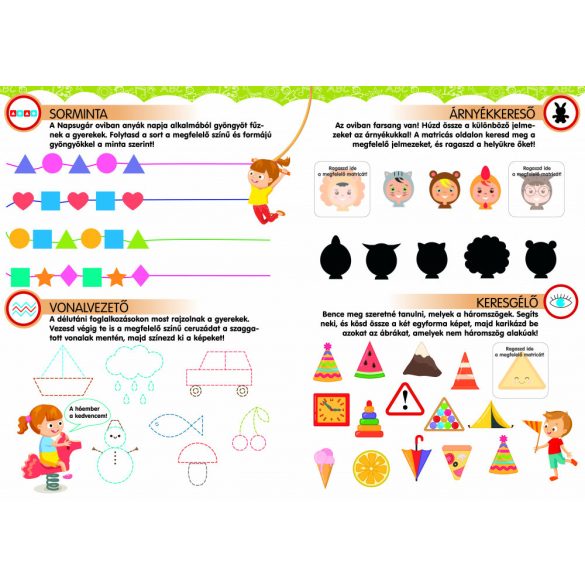 Okoskák ovija - játékos foglalkoztató kicsiknek (szállítási sérült)