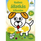 Kedves állatkás kifestőm  -  játékos mondókákkal