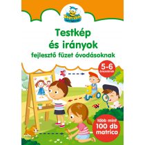 Testkép és irányok - fejlesztő füzet óvodásoknak