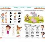 Testkép és irányok - fejlesztő füzet óvodásoknak