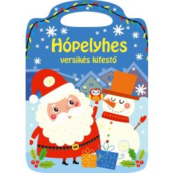 Hópelyhes versikés kifestő