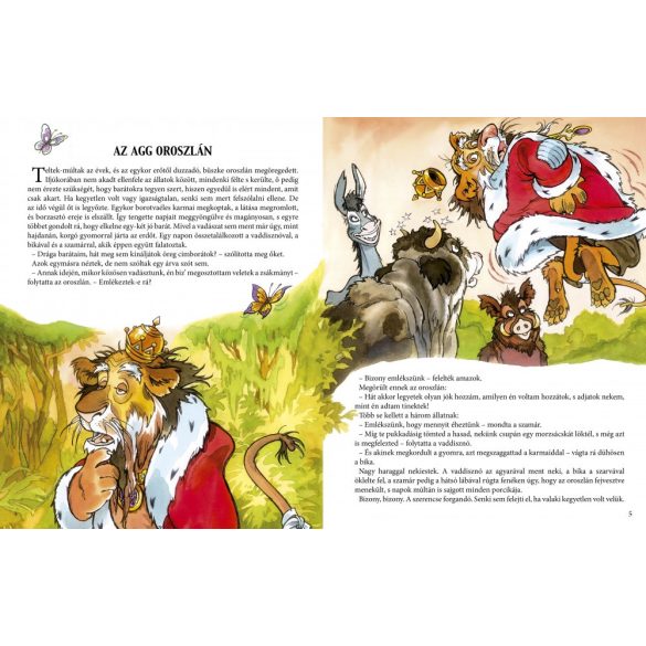 Ezópus meséi - klasszikus állatmesék 