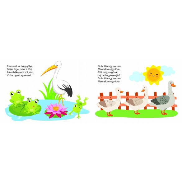 Kis kacsa fürdik - mondókáskönyv ÚJ (kartonkönyv)