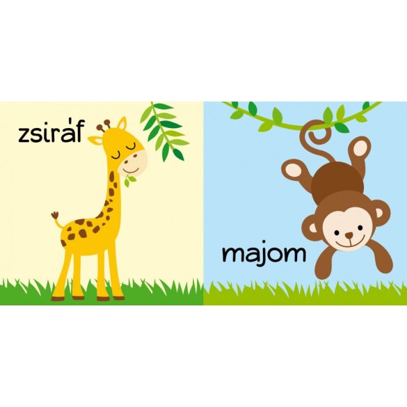 Vidám állatkert - fürdőskönyv