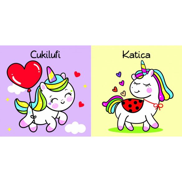 Unikornisok - fürdőskönyv