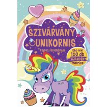 Szivárvány unikornis rajzos feladványai