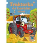 Traktorka és barátai - kifestő