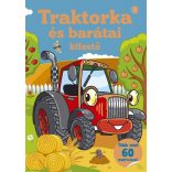 Traktorka és barátai - kifestő
