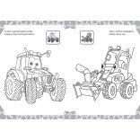 Traktorka és barátai - kifestő