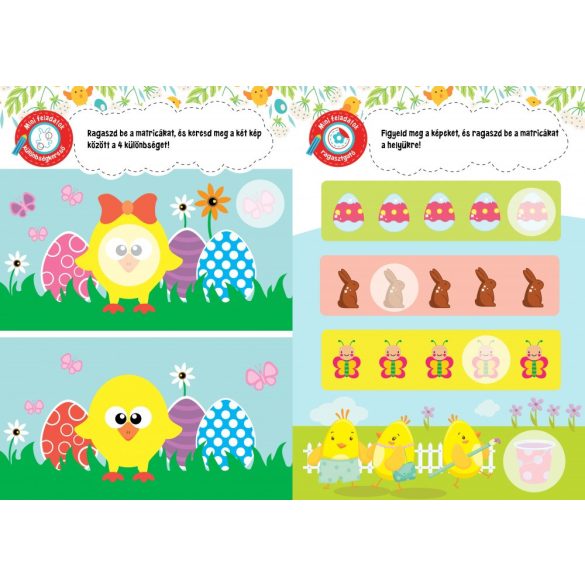Tojásvadászat - Mini feladatok 2-3 éveseknek