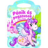 Pónik és pegazusok - versikés kifestő