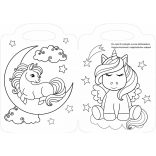 Pónik és pegazusok - versikés kifestő