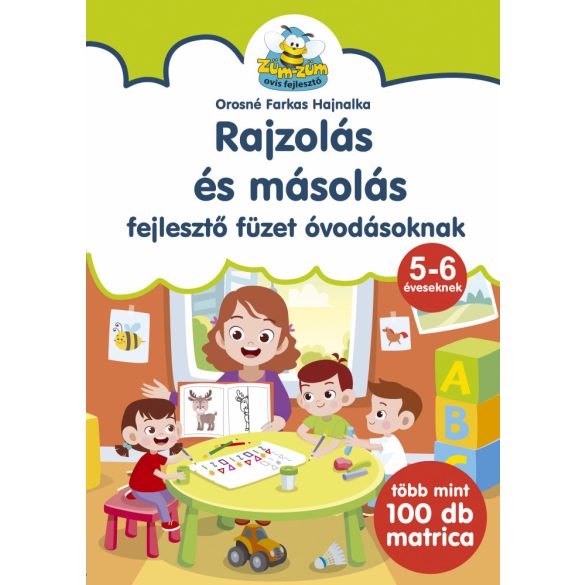 Rajzolás és másolás - fejlesztő füzet óvodásoknak