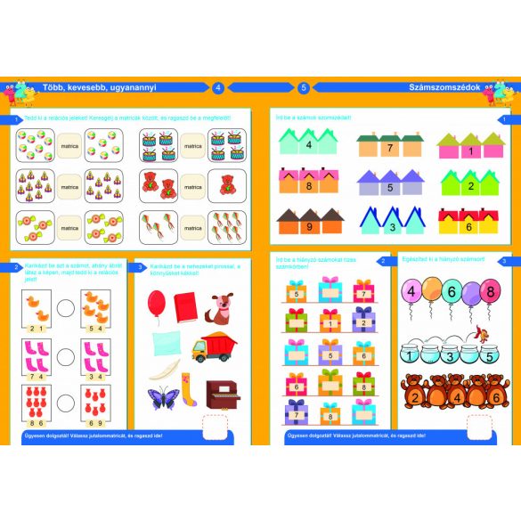 Matematika 1.osztály - 10 - es, 20 - as számkör