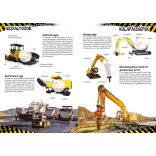 Óriás munkagépek - beragasztható matricákkal - ÚJ