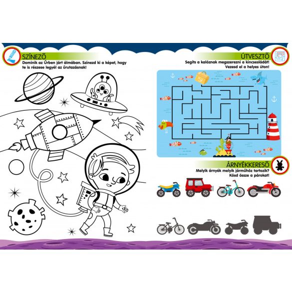 Szipi-szupi feladatok - Játékos foglalkoztató társasjátékkal