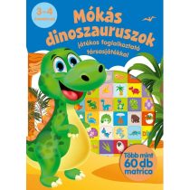   Mókás dinoszauruszok - játékos foglalkoztató társasjátékkal