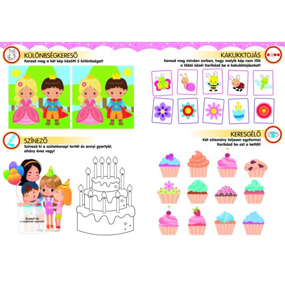 Cuki apróságok - Játékos foglalkoztató társasjátékkal