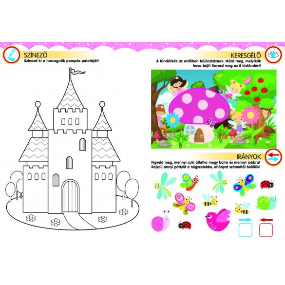 Cuki apróságok - Játékos foglalkoztató társasjátékkal