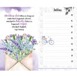 Ha valaki szeret egy virágot - Inspirációs jegyzetfüzet, öröknaptár