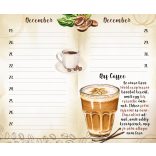 Ki korán kel, annak kávé kell! - Inspirációs jegyzetfüzet, öröknaptár